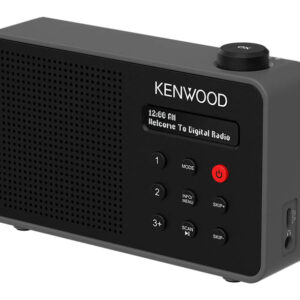Kenwood CR-M25DAB-B Radiosveglia DAB+/FM Bluetooth 5.3 LCD Batteria USB-C ASA Nero 4 2 110