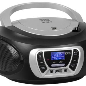 Trevi CMP 510 DAB Stereo Portatile Radio Digitale DAB/DAB+ FM RDS Lettore CD USB AUX-IN 3W Nero 4 2 137