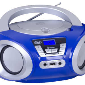 Trevi CMP 544 BT Boombox Portatile con Lettore CD, Bluetooth, Radio FM, USB, AUX-IN, 4W, Display LCD, Blu 4 2 141