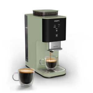 Krups SA401L Macchina da Caffè Automatica Espresso 15 bar Macinatore Integrato 1,8 L Verde Lichen 4 2 5