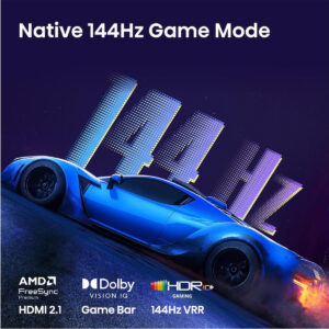Hisense 100E7S PRO Smart TV QLED 100" 4K 144Hz Dolby Atmos Dolby Vision IQ HDR10+ VIDAA 4 3 144