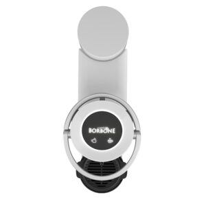 Caffè borbone Bluemoon Macchina da Caffè a Cialde ESE 44mm Multifunzione Espresso Infusi Bevande Calde 15 bar 0,9L Bianco 5 3 64