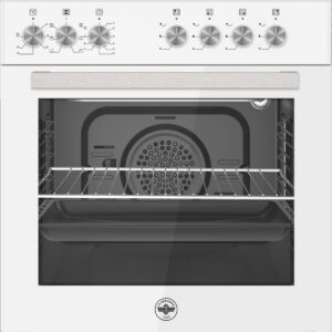 Bertazzoni la germania SE664EB/24 Cucina a Libera Installazione 60x60 cm 4 Fuochi Gas Forno Elettrico Multifunzione 60L Grill Classe A Bianco 4 3 90