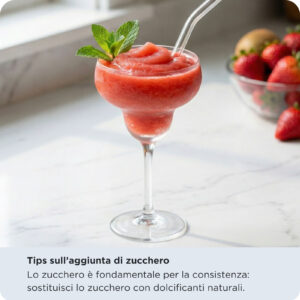 Ariete 655 MySlush & IceCream Macchina per Granite Gelati e Frozen Drink 2,6L 6 Programmi Senza Ghiaccio 200W 6 4 11