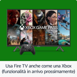 Amazon Fire TV Stick 4K Select Dongle Smart TV 4K Ultra HD HDR10+ Dolby Vision Wi-Fi 5 Alexa Nero 6 4 24