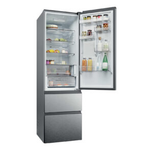 Haier HTR3620CNMG Frigorifero Combinato 3 Porte 414L No Frost Classe C Argento 6 4 58
