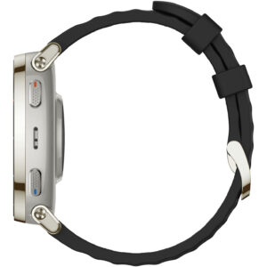 Amazfit Active 3 Premium Smartwatch GPS 1,32" AMOLED Vetro Zaffiro 5 ATM NFC Batteria 12gg Cassa Oro Cinturino Nero 7 5 103