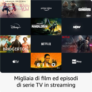 Amazon Fire TV Stick 4K Max Streaming Media Player Wi-Fi 6E Dolby Vision Dolby Atmos 16GB Nero 7 5 22