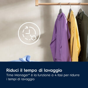 Electrolux EW6S517A Lavatrice Slim Frontale 7 kg Classe A 1000 Giri Inverter Vapore Bianco 7 5 67