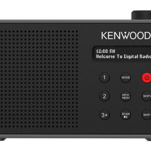 Kenwood CR-M25DAB-B Radiosveglia DAB+/FM Bluetooth 5.3 LCD Batteria USB-C ASA Nero 7 5 84