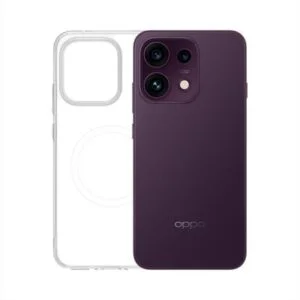 Oppo Reno16 FS 5G Smartphone Purple Black con Cover Magnetica