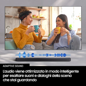 Samsung HW-B650F/ZF Soundbar 3.1 Canali 370W Subwoofer Wireless Dolby Audio DTS Virtual:X Q-Symphony HDMI ARC Bluetooth Nero 9 7 29