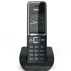 Gigaset Comfort C550 Telefono Cordless DECT Display TFT 2.2" Vivavoce Jack 3.5mm 200 Contatti ECO Nero