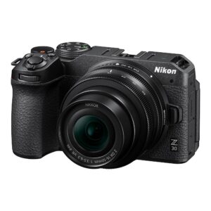 Nikon Z30 Fotocamera Mirrorless + NIKKOR Z DX 16-50mm f/3.5-6.3 VR + SD 64GB Lexar, Sensore APS-C 20.9 MP, Video 4K, LCD Orientabile, Garanzia Nital 6 Anni