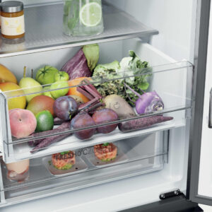 Haier HTR3620CNMG Frigorifero Combinato 3 Porte 414L No Frost Classe C Argento 10 8 31