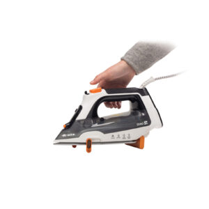 Ariete 6190 Step UP Ferro da Stiro a Vapore Piastra Ceramica 57 Fori 2400W 320ml 30g/min 10 8 7