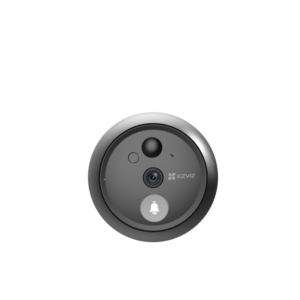 Ezviz Spioncino Elettronico HP4 Wi-Fi 1080p Display 4,3" Campo Visivo 155° Visione Notturna Nero