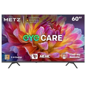 Metz 60MUF7000Z Smart TV LED 60" 4K UHD Google TV HDR10 MEMC Dolby Audio DVB-T2/C/S2