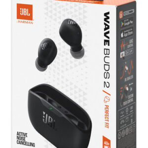 Jbl Wave Buds 2 Auricolari True Wireless Bluetooth ANC IP54 40h Nero 10 9 10