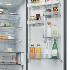 Haier HTR3620CNMG Frigorifero Combinato 3 Porte 414L No Frost Classe C Argento 11 9 25