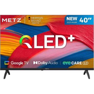 Metz 40MQF7000Z Smart TV QLED 40" Full HD HDR10 Google TV DVB-T2/S2/C Dolby Audio