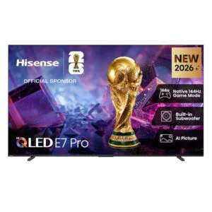Hisense 100E7S PRO Smart TV QLED 100" 4K 144Hz Dolby Atmos Dolby Vision IQ HDR10+ VIDAA