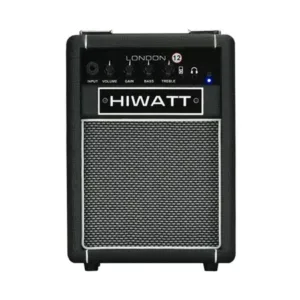 Hiwatt London 12 Amplificatore Combo Chitarra 12W 2 Canali Bluetooth Uscita Cuffie 3.5mm AUX Nero