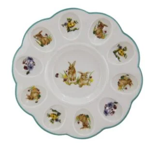 CENTROTAVOLA PORTA UOVO SPRING EASTER  D25CM A2CM
