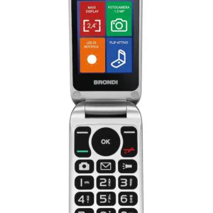 Brondi Stone+ Telefono cellulare basico con flip