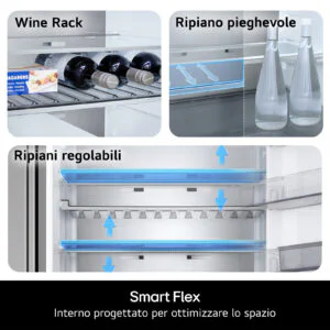 LG GBBS322APY Frigorifero Combinato Fit & Max 60 cm Classe A 375 L AI Inverter Prime Silver 7 0b477da5 b2c0 4e5b 9163 4f0e89fa98cf