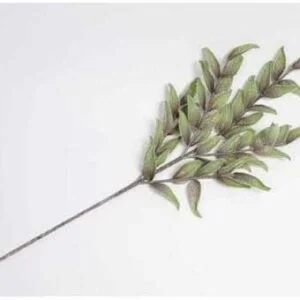 STELO VERDE 8 RAMI CON GLITTER H115 CM