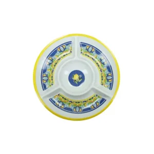 ANTIPASTIERA CITRUS BLU MELAMINA ø30,50CM