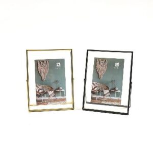 CORNICE PORTAFOTO IN METALLO VETRO 10X15CM ASSORTITI
