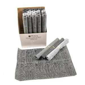 TOVAGLIETTA TEXTILENE 30X45CM INTRECCIATA ASS.GREY
