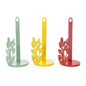 PORTAROTOLO CUCINA METALLO 14XH33 VERD/GIAL/ROSS