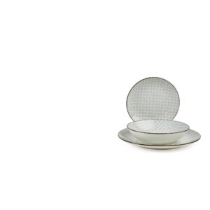 SERV. TAVOLA 18PZ 19/20,5/27CM PORCELLANA
