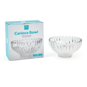 CENTROTAVOLA CARIOCA BOWL STELLA VETRO 23X13CM