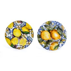 PIATTO PLASTICA D.33CM LIMONI DEC.ASSORTITE