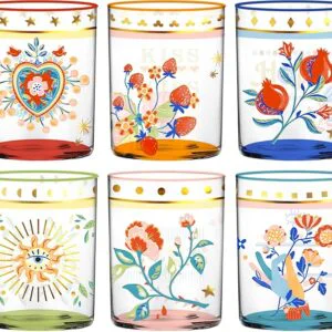 SET 6 TUMBLER MAMMA MIA - 8X8X9,5 CM - 370 ML