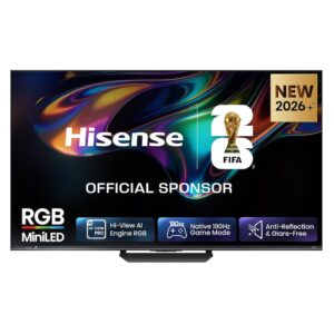 TV Hisense 75UR8S RGB Mini LED 4K 180 Hz