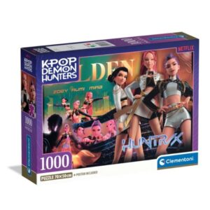 Puzzle 1000 Pezzi Clementoni K-Pop Demon Hunters