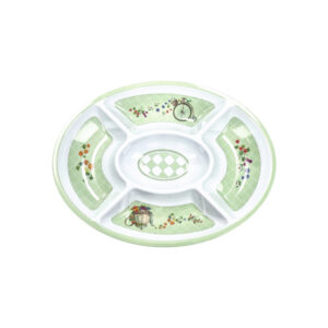 ANTIPASTIERA OVALE WONDERLAND MELAMINA 33X25X3,5H