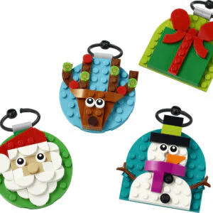 LEGO 40744 Selezione di Decorazioni di Natale, Gioco con 4 Addobbi da Appendere, Regalo Natalizio Bambine e Bambini 6+ Anni 2 d99de5bb 84eb 4a86 8992 b7ebe744f7ec