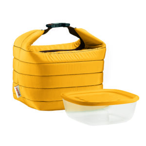 BORSA TERMICA PICCOLA+CONTENIT.HANDY OCHRE YELLOW