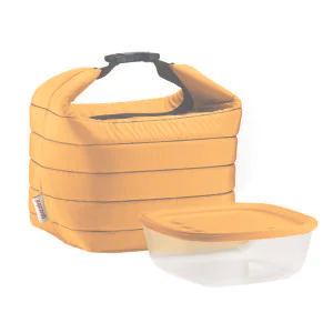 BORSA TERMICA PICCOLA+CONTENIT.HANDY OCHRE YELLOW