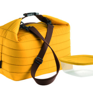 BORSA TERMICA GRANDE+CONTENITOR.HANDY OCHRE YELLOW