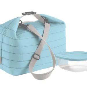 BORSA TERMICA GRANDE+CONTENITORE HANDY LIGHT BLUE