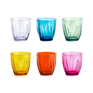SET 6 BICCHIERI ACQUA AQUA ML350