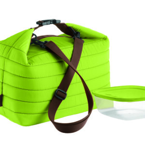 BORSA TERMICA GRANDE+CONTENITORE HANDY APPLE GREEN