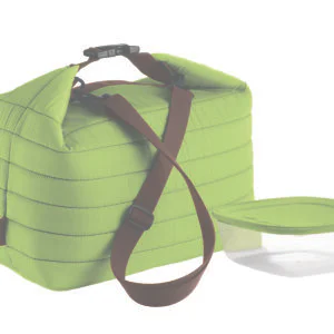 BORSA TERMICA GRANDE+CONTENITORE HANDY APPLE GREEN